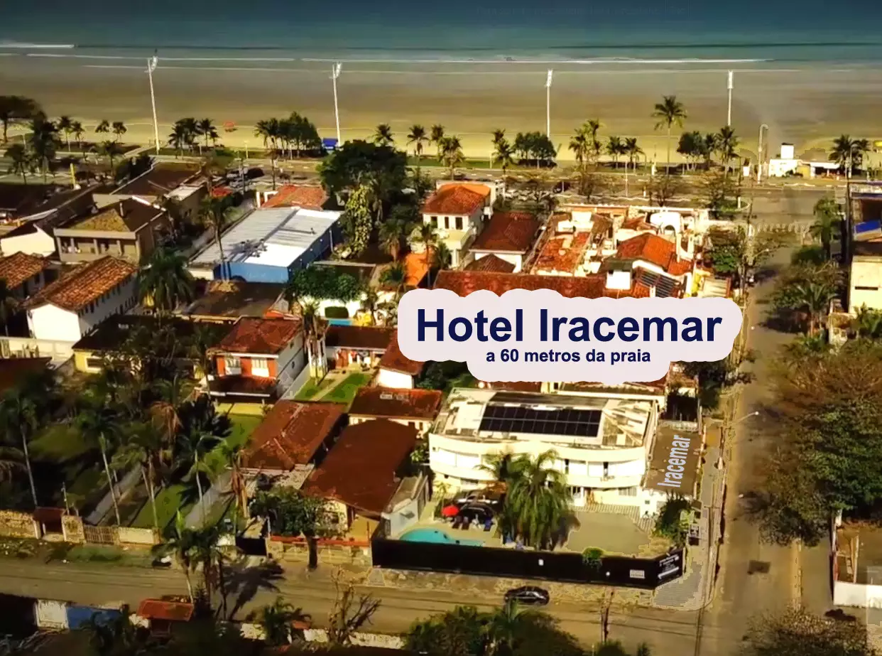 Vista aérea do Hotel Iracemar